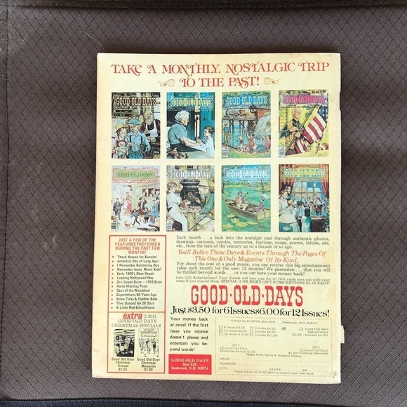 Vintage Good Old Days Magazine Lot Of Three ‘78, ‘79, ‘80 Pre-Owned - Picture 2 of 12